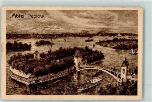 10115 O1193 Treptow Künstlerkarte Abtei