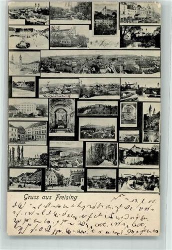 Freising 1905 Gruß aus