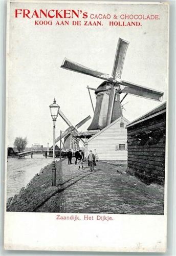 Koog aan de Zaan Francken`s Cacao u. Chocolade Windmühle