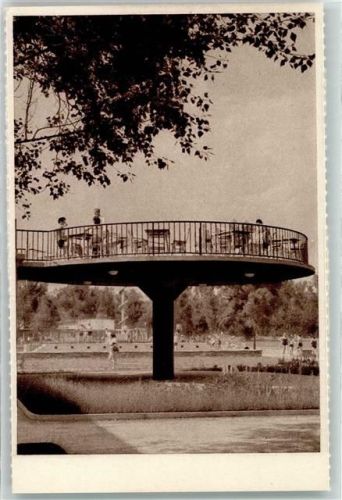 Wien Städtisches Strandbad Gänsehäufel Cafe