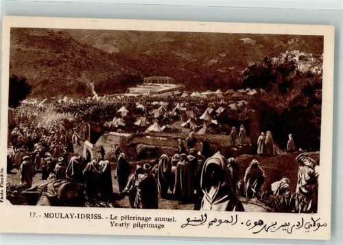 Moulay Idriss Foto AK Tracht