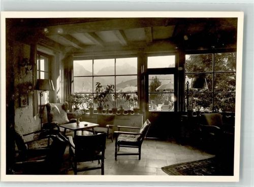 Hirschegg Foto Original aus Archiv eines Ansichtskartenverlags Gasthaus Siemens