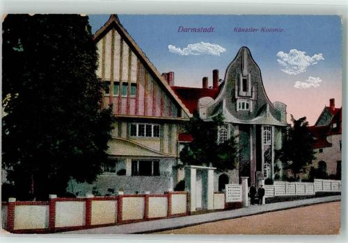 W6100 Darmstadt Künstler Kolonie Kunstgeschichte Darmstadt