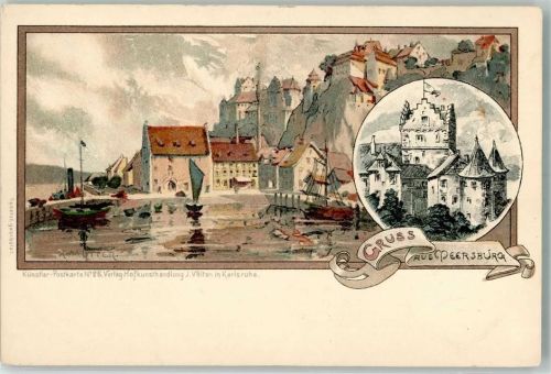 Meersburg Schloss sign. Mutter, K.