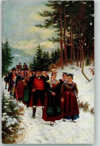 Brautzug im Kinzigtal Tracht Hasemann