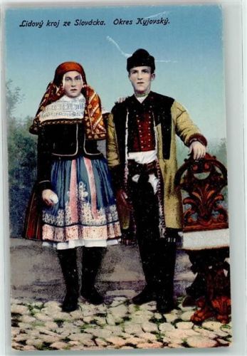 Volkstracht Trachten Slowakei