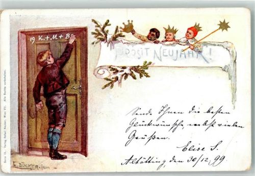 1899 Serie IX Neujahr Heiligen Drei Könige