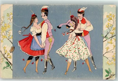 1911 Tracht Maikäfer Pfingsten