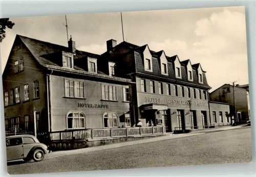 Saalfeld Sonneberger Straße HO-Hotel Zapfe