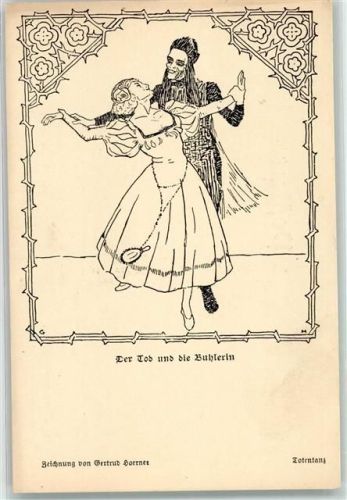Deutsche Volksspiele und Märchenspiele Nr. 15 sign. Gertrud Hoerner aus dem Totentanz