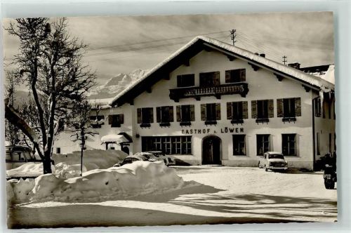 Reit im Winkl Gasthaus Zum Löwen Winter