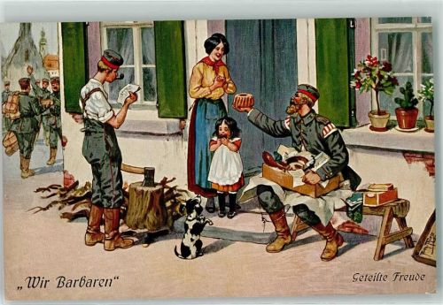 Verlag Gebr. Dietrich Serie 151-7 - WK I Wir Barbaren