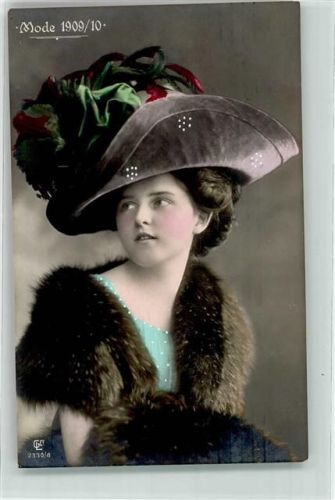 1909 Mode 1909 Pelzstola Verlag GL + Co Serie 2330-8