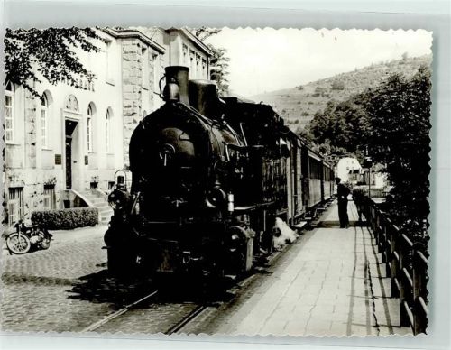 Altena Eisenbahn Dampflokomotive Foto Löffler