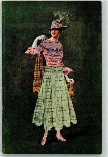 Frau Kleid mit Preisen K.Ph.W. Nr.573