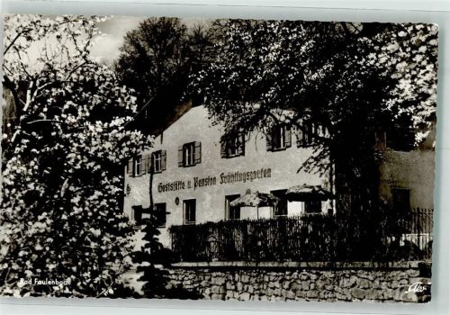 Bad Faulenbach Gasthaus Pension Frühlingsgarten