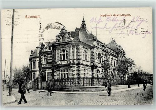 Bukarest 1908 Legatiunea Austro Ungara