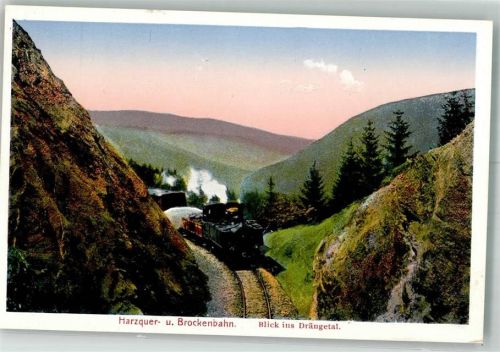 Wernigerode Brockenbahn Drängetal