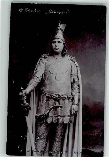 Wagner, Richard Schauspieler Schmedes Lohengrin Wagner, R. Foto AK
