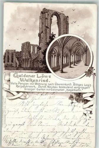 Walkenried 1899 Pension Goldener Löwe