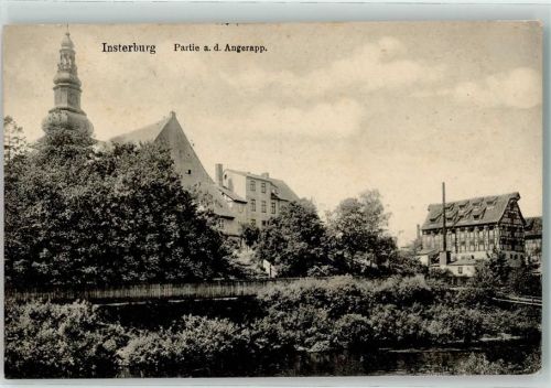 Insterburg 1917 an der Angerapp