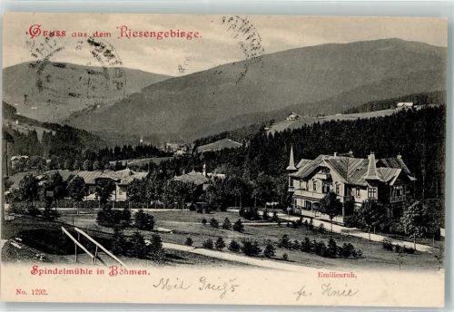 Spindleruv Mlyn 1905 Ortsteil Emilienruh