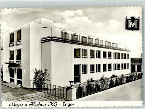 32130 W4904 Enger , Westf FOTO KEINE AK Fabrik Meyer und Höpfner KF