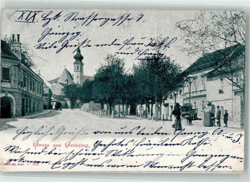1190 Wien 19. Bezirk, Döbling 1901 - Grinzing