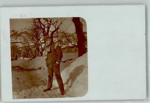 Trento 1910 Ort lt. Stempel Mann Winter