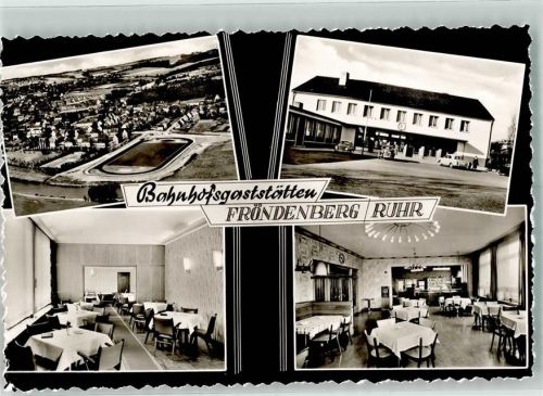 Fröndenberg Bahnhof Gasthaus Stadion Auto