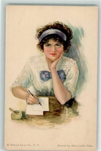 American Girl Nr. 37 Tintenfass Schreiben Liebesbrief Fidler, A. L.