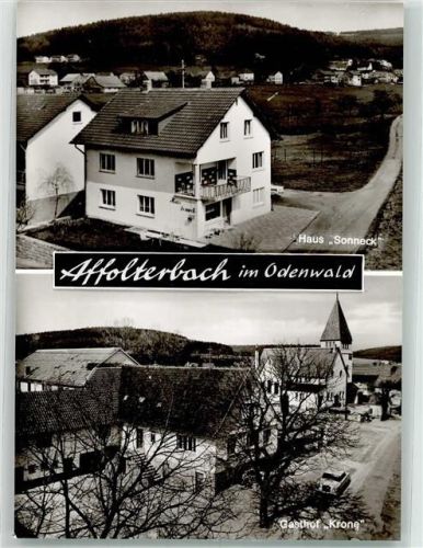 Affolterbach Gasthaus Krone Pension Sonneck