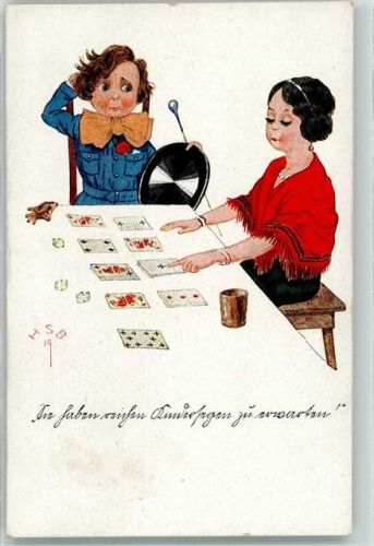 Kartenspiel sign. HSB Verlag Neue Meister Nr. 442