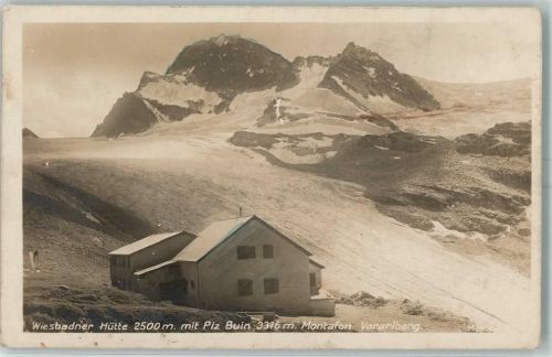 Wiesbadener Hütte Piz Buin Montafon