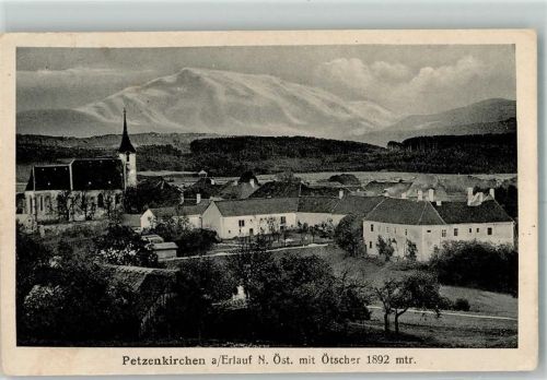Petzenkirchen 1918 Feldpost WK I