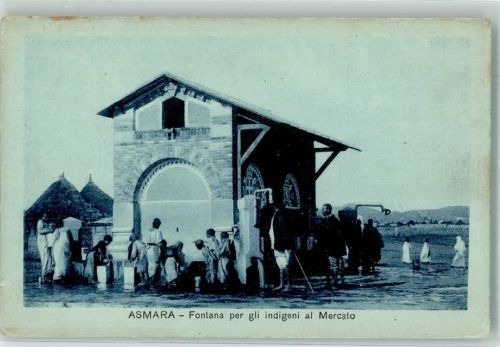 Asmara Fontana per gli indigeni al Mercato
