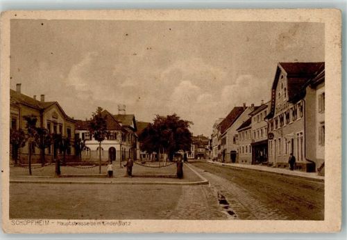 Schopfheim Lindenplatz Hauptstrasse