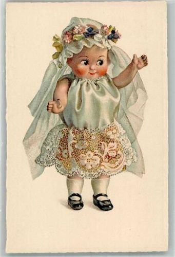 Kleines Mädchen im Hochzeitskleid Erika Nr. 6271