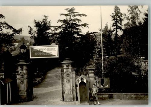 Mußbach Kaserne beschnitten Foto AK