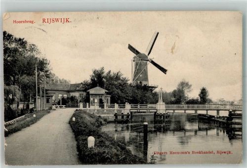 Rijswijk 1909 Windmühle Hoornbrug
