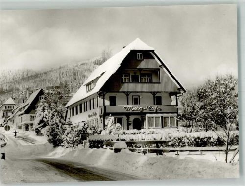 Baiersbronn Cafe Murg Winter