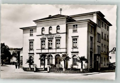 Bad Mergentheim Hotel Kuranstalt Deutscher Hof