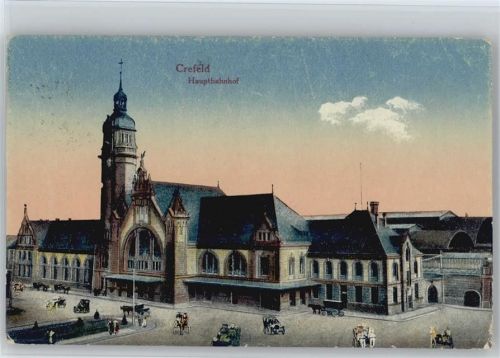 Krefeld Hauptbahnhof Autos