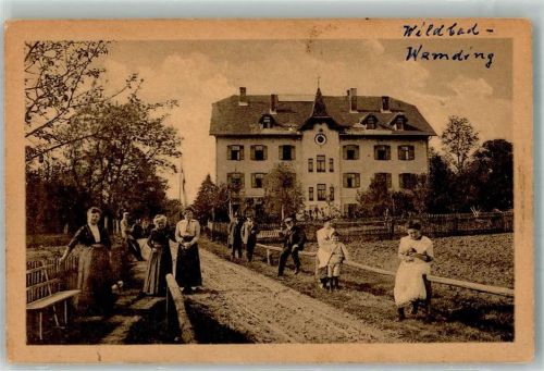 Wemding 1920 Wildbad Wemding Dorfstraße Bewohner