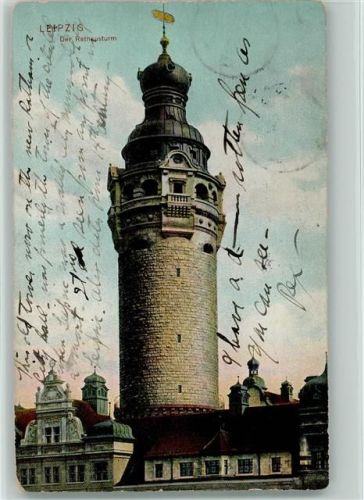 Leipzig Rathausturm