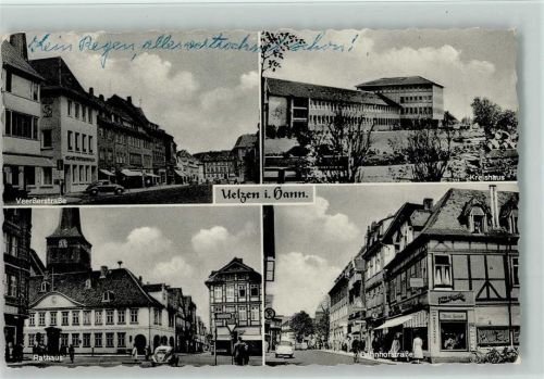 Uelzen Veerßerstraße Kreishaus Rathaus Bahnhofstraße 4-Bild-Aufnahme