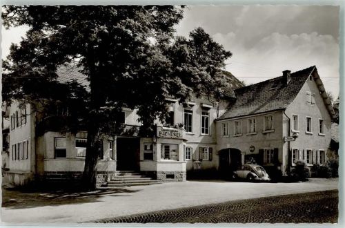 64686 W6147 Reichenbach , Odenw Foto AK Gasthaus Bäckerei zur Sonne