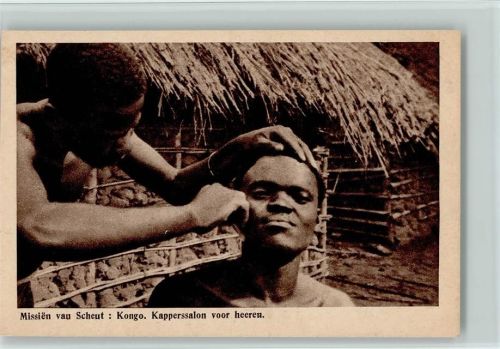 Kongo Typen - Kapperssalon voor heeren - Barbier , Berufe