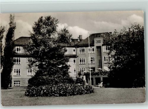 Bad Wilsnack Goethehaus der FDGB-Rheumaheilstätte