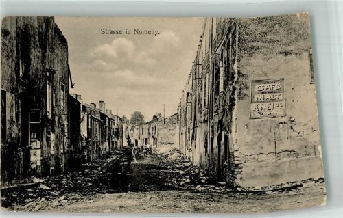Nomeny 1915 Feldpost WK I Garde-Ersatz-Div.